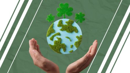 Illustration of AI and AR/VR enabling sustainable retail decisions